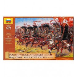 ZVEZDA 8041 1/72 Polish Winged Hussars