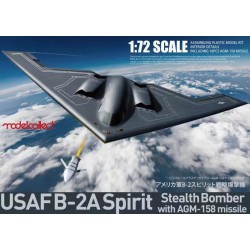 MODELCOLLECT UA72214 1/72 USAF B-2A Spirit Stealth Bomber with AGM-158 missile
