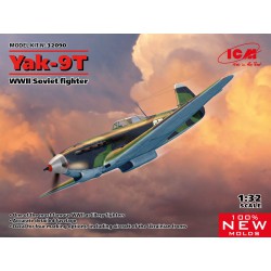 ICM 32090 1/32 Yak-9T, WWII Soviet fighter