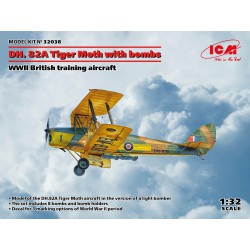 ICM 32038 1/32 DH. 82A Tiger Moth with bombs, WWII British training aircraft