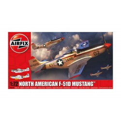AIRFIX A02047A 1/72 North American F-51D Mustang