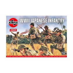 AIRFIX A00718V 1/76 Vintage Classic: WWII Japanese Infantry