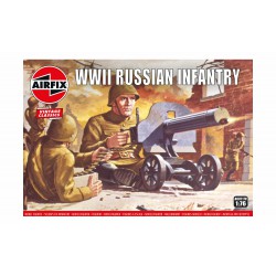 AIRFIX A00717V 1/76 Vintage Classic: WWII Russian Infantry