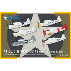 SPECIAL HOBBY SH72450 1/72 AT-6C/D & SNJ-3/3C Texan Training to Win 1/72
