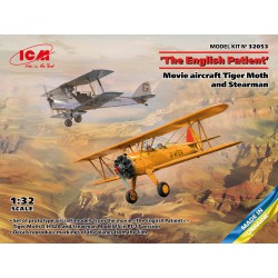 ICM 32053 1/32 The English Patient' Movie aircraft Tiger Moth and Stearman