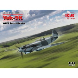 ICM 32091 1/32 Yak-9K, WWII Soviet fighter