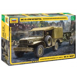 ZVEZDA 3656 1/35 US military multipurpose 3/4t vehicle WC-51 "BEEP"