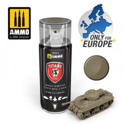 AMMO BY MIG TTH118 TITANS HOBBY Wooden Deck Matt Primer 400 ml.