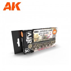AK INTERACTIVE AK11774 WWII JAPANESE ARMY AFV COLORS