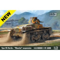IBG MODELS 72089 1/72 Type 95 Ha-Go - "Manchu" suspension