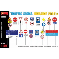 MINIART 35635 1/35 Traffic Signs Ukraine 2010's