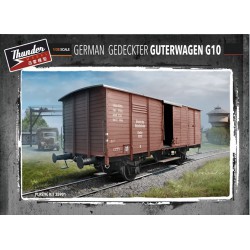 THUNDER MODEL 35901 1/35 German Gedeckter Güterwagen G10