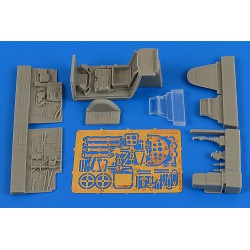 AIRES 4685 1/48 Bf 109G-6(late) cockpit set for Eduard