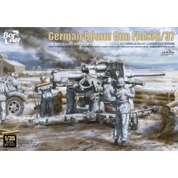 BORDER MODEL BT-013 1/35 German 88mm Gun Flak36