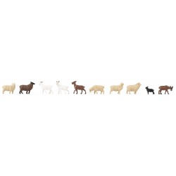 FALLER 151921 1/87 Moutons et chèvres