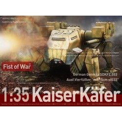 MODELCOLLECT UA35042 1/35 German Sdkfz 553 Kaiserkafer with Twin 15 cm sIG 33 Howitzers