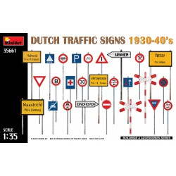 MINIART 35661 1/35 Dutch Traffic Signs 1930-40's