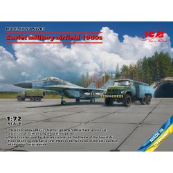 ICM DS7203 1/72 Soviet military airfield 1980s(Mikoyan-29 9-13,APA-50M(ZiL-131),ATZ-5 SovPAG-14