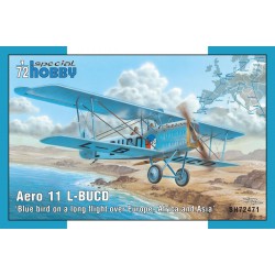 SPECIAL HOBBY SH72471 1/72 Blue bird on a long flyight over Europe, Africa and Asia (Aero 11 L-BUCD)