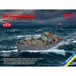 ICM S.018 1/350 KFK Kriegsfischkutter, WWII German multi-purpose boat