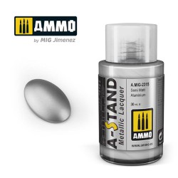 AMMO BY MIG A.MIG-2315 A-STAND Semi Matt Aluminium  30 ml.