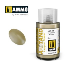 AMMO BY MIG A.MIG-2353 A-STAND Brown Primer & Microfiller 30 ml.
