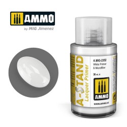 AMMO BY MIG A.MIG-2356 A-STAND White Gloss Primer 30 ml.