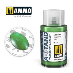 AMMO BY MIG A.MIG-2404 A-STAND Transparent Green 30 ml.