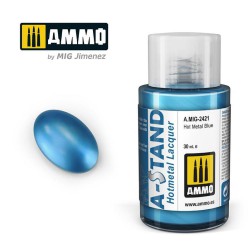 AMMO BY MIG A.MIG-2421 A-STAND Hot Metal Blue   30 ml.