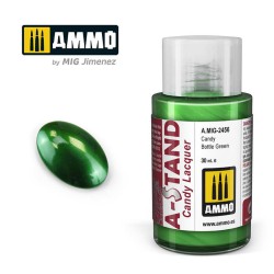 AMMO BY MIG A.MIG-2456 A-STAND Candy Bottle Green 30 ml.