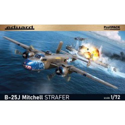 EDUARD 7012 1/72 B-25J Mitchell STRAFER, Profipack