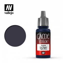 VALLEJO 72.019 Game Color Night Blue Color 17 ml.