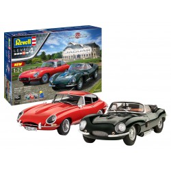 REVELL 05667 1/24 100th Anniversary of Jaguar Gift Set