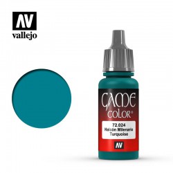 VALLEJO 72.024 Game Color Turquoise Color 17 ml.