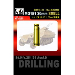 AFV CLUB AF35090 1/35 Brass shell case for MG151