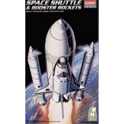 ACADEMY 12707 1/288 Space Shuttle & Booster Rockets