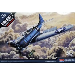 ACADEMY 12335 1/48 USN SBD-2 "Battle of Midway"