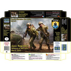 MASTERBOX MB35224 1/35 Azov Regiment, Defence of Mariupol, March 2022