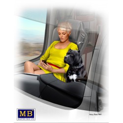 MASTERBOX MB24045 1/24 Joni (Lookout) Johnson & her dog Maxx