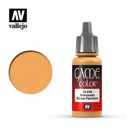 VALLEJO 72.036 Game Color Bronze Fleshtone Color 17 ml.