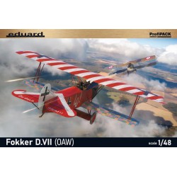 EDUARD 8136 1/48 Fokker D.VII (OAW) Profipack