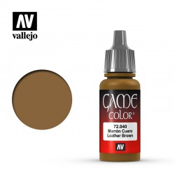 VALLEJO 72.040 Game Color Leather Brown Color 17 ml.