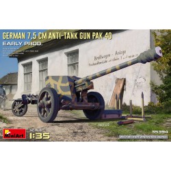 MINIART 35394 1/35 German 7,5 cm Anti-Tank Gun PaK. 40
