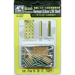 AFV CLUB AF35095 1/35 8.8cm L/56 Shell For FLAK 18/36/37 Tiger I