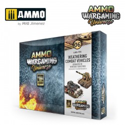 AMMO BY MIG A.MIG-7925 WARGAMING UNIVERSE. Weathering Combat Vehicles