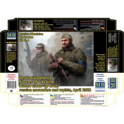 MASTERBOX MB35226 1/35 Territorial Defense Forces of Ukraine. Bucha clean-up from russian marauders and rapists, April 2022