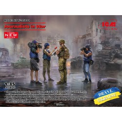 ICM 35751 1/35 Journalists in War (4 figures)