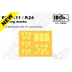 IBG MODELS 72M004 1/72 PZL P.11 / P.24 Masks