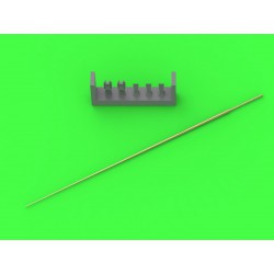 MASTER MODEL GM-72-017 1/72 German WWII folding 2m rod antenna (for early PzKpfw II-IV) (1pc)