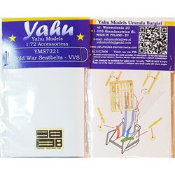 YAHU MODELS YMS7221 1/72  Cold War Seatbelts - VVS (Soviet side) for 